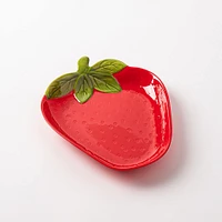 KSP Strawberry Melamine Side Plate 9.25" (Red)