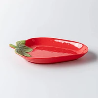KSP Strawberry Melamine Side Plate 9.25" (Red)