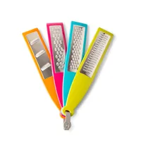 KSP Colour Burst Graters - Set of 4 (Multi Colour)