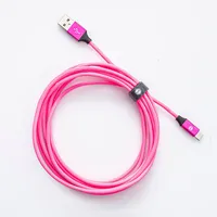 Connect Heavy Duty High-Speed 'Type-C' Charge & Sync Cable (Rainbow)