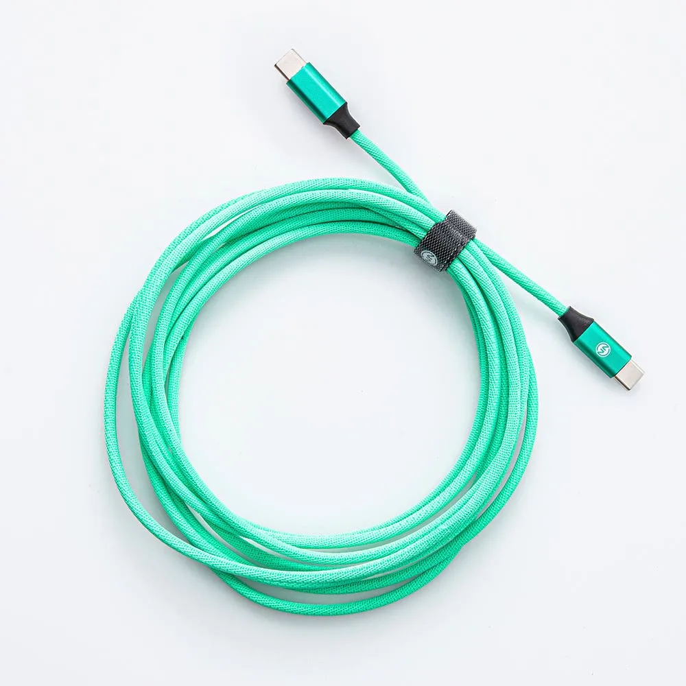 Connect Heavy Duty 'Usb-C To Usb-C' Charge & Sync Cable (Rainbow)