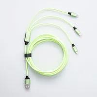 Connect Heavy Duty High-Speed '3-In-1' Charge & Sync Cable (Rainbow)