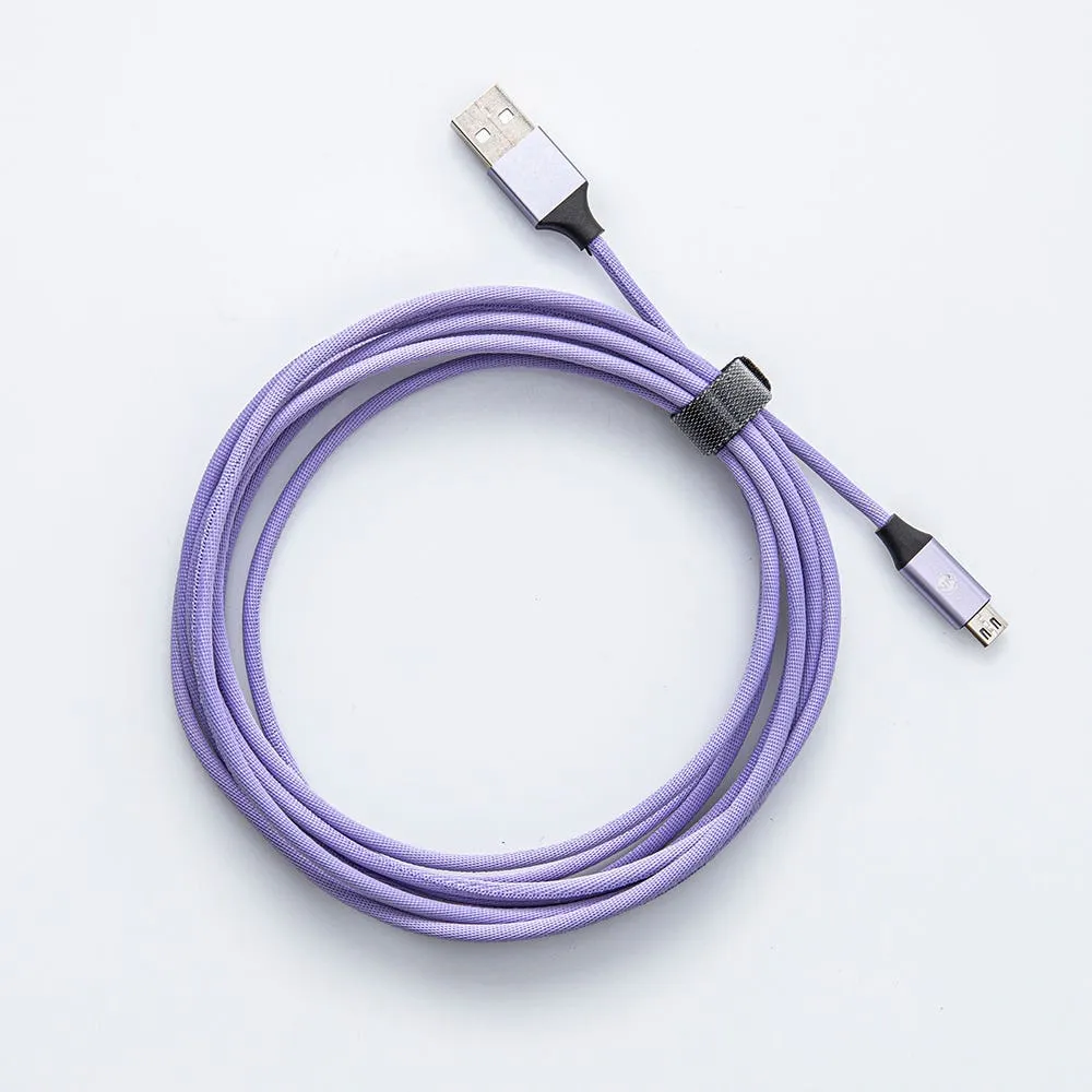 Connect Heavy Duty High-Speed 'Micro-Usb' Charge & Sync Cable Rainbow