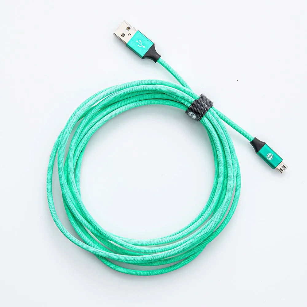 Connect Heavy Duty High-Speed 'Micro-Usb' Charge & Sync Cable Rainbow