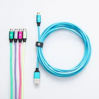 Connect Heavy Duty High-Speed 'Micro-Usb' Charge & Sync Cable Rainbow