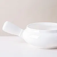 KSP Aurora Porcelain Onion Soup Bowl (White)