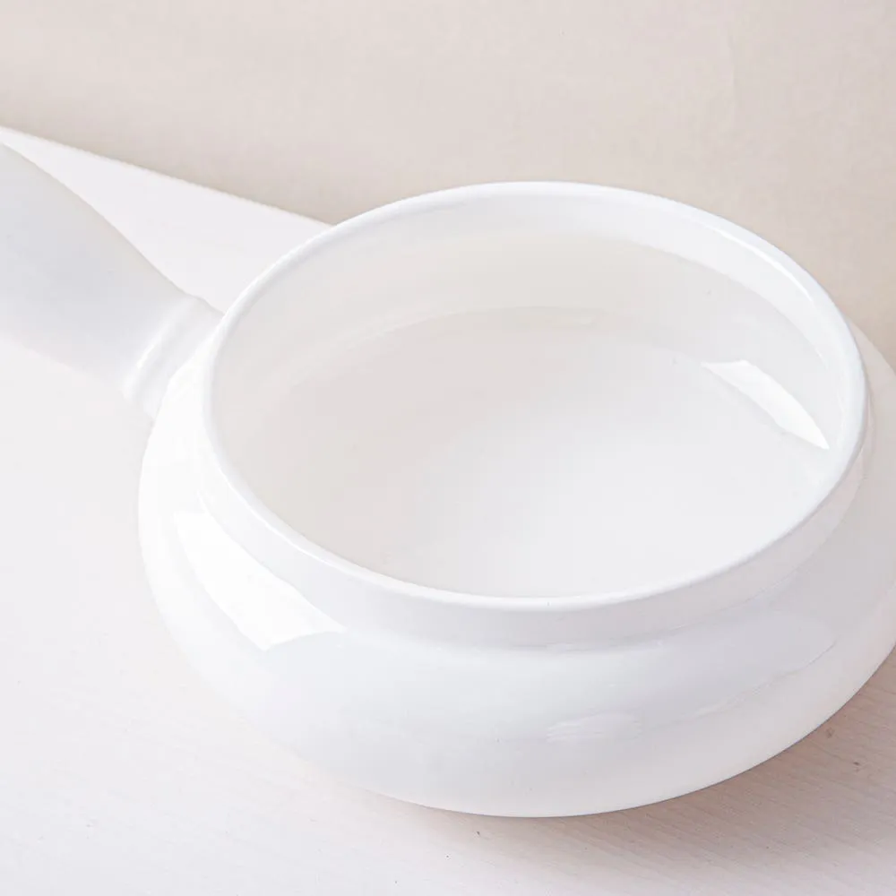 KSP Aurora Porcelain Onion Soup Bowl (White)