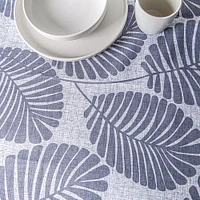 Texstyles Easy-Care 'Keywest' Polyester Tablecloth 58x94" (Grey)