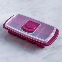 Joie Flip and Fill Ice Cube Tray with Lid X-Large Cubes (Asstd.)