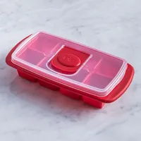 Joie Flip and Fill Ice Cube Tray with Lid X-Large Cubes (Asstd.)