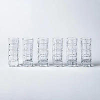 Godinger Radius Crystal-Cut Shot Glass - Set of 6 (1.5oz.)