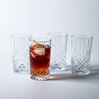 Godinger Dublin Crystal-Cut Hi-Ball Glass - Set of 4 (12oz.)