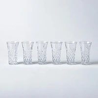 Godinger Dublin Crystal-Cut Fluted Shot Glass - Set of 6 (2oz.)