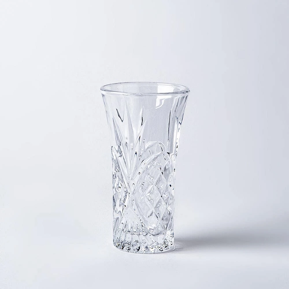 Godinger Dublin Crystal-Cut Fluted Shot Glass - Set of 6 (2oz.)