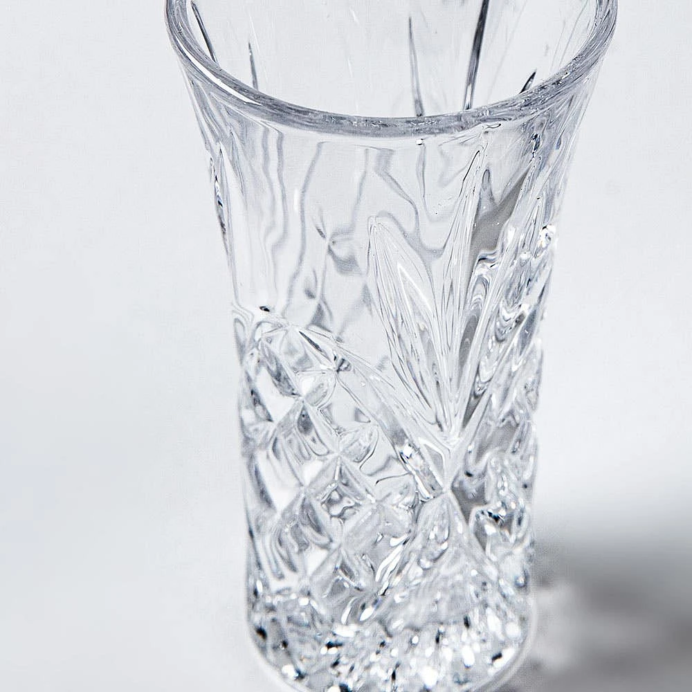 Godinger Dublin Crystal-Cut Fluted Shot Glass - Set of 6 (2oz.)