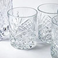 Godinger Dublin Crystal-Cut Whiskey Decanter Combo - Set of 5