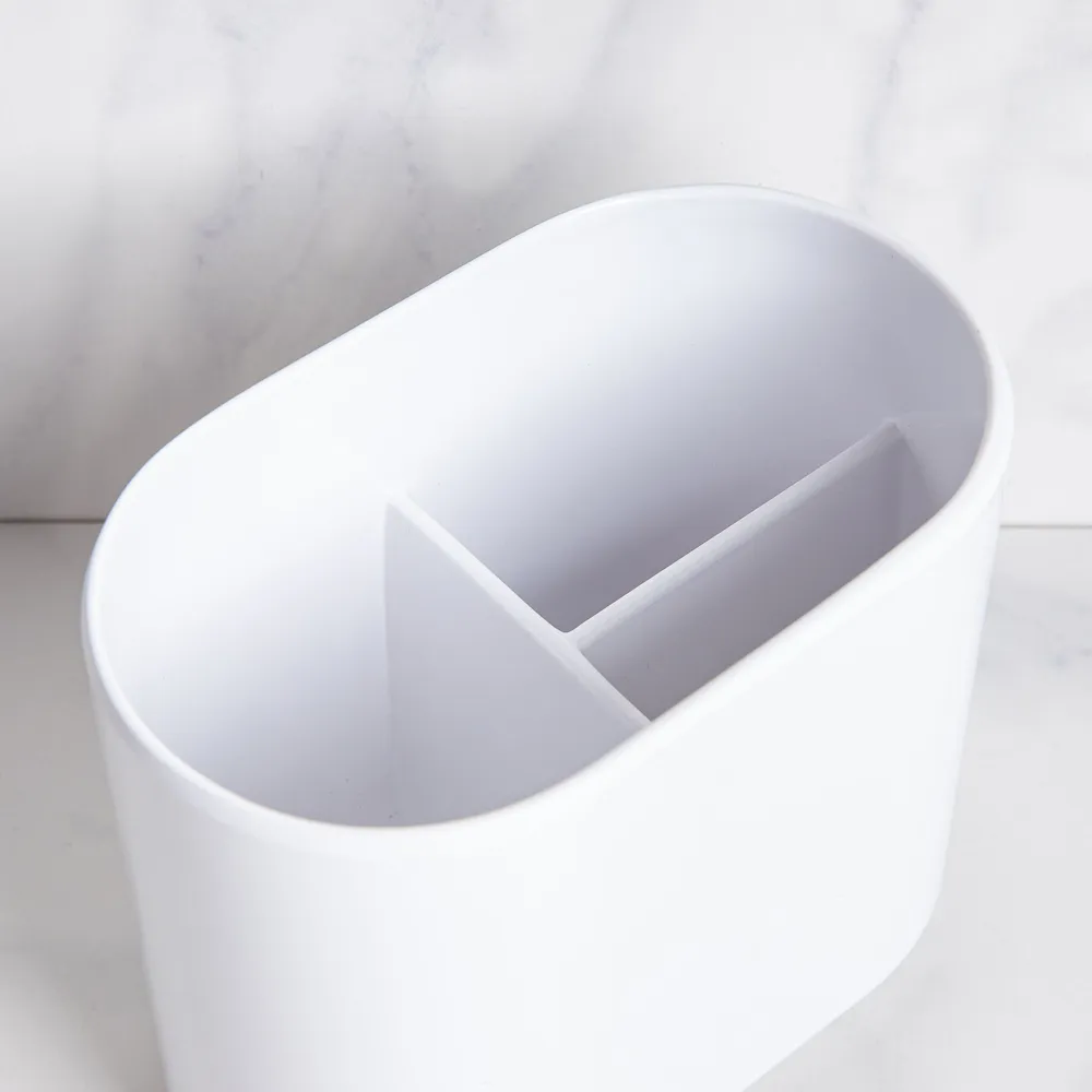 Umbra Step Melamine Toothbrush Holder (White)