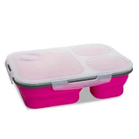 KSP Lunch Pop! Bento 'Rectangle' Silicone Food Container (Asstd.)