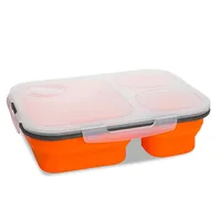 KSP Lunch Pop! Bento 'Rectangle' Silicone Food Container (Asstd.)