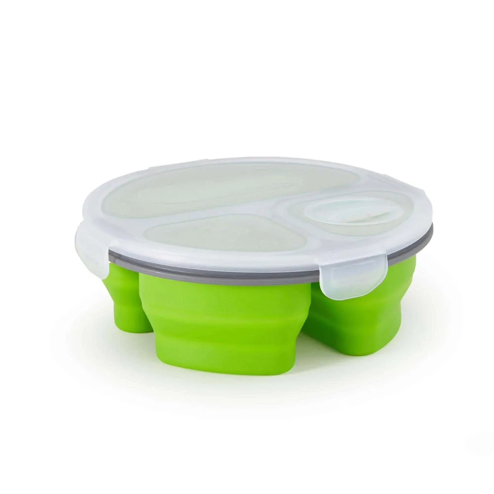 KSP Lunch Pop! Bento 'Round' Silicone Food Container (Asstd.)