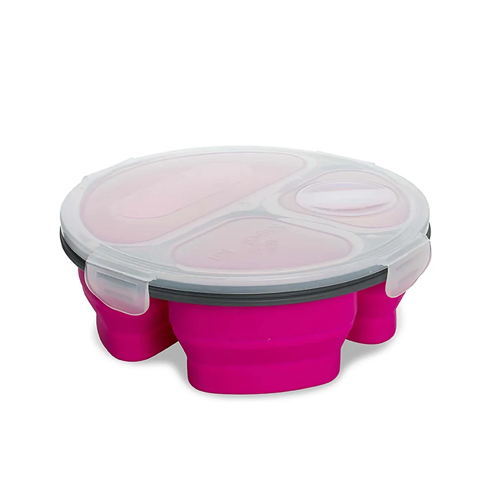 KSP Lunch Pop! Bento 'Round' Silicone Food Container (Asstd.)