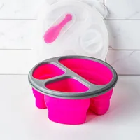 KSP Lunch Pop! Bento 'Round' Silicone Food Container (Asstd.)