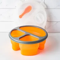 KSP Lunch Pop! Bento 'Round' Silicone Food Container (Asstd.)