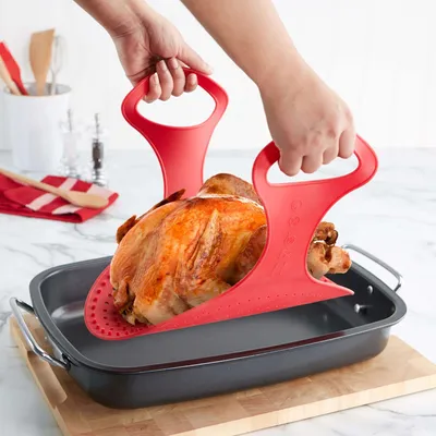 KSP Sili Sling Silicone Turkey Lifter (Red)