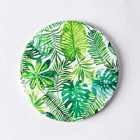 KSP Ceramica 'Palm Fern' Printed Ceramic Trivet 20cm (Green/White)