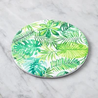 KSP Ceramica 'Palm Fern' Printed Ceramic Trivet 20cm (Green/White)