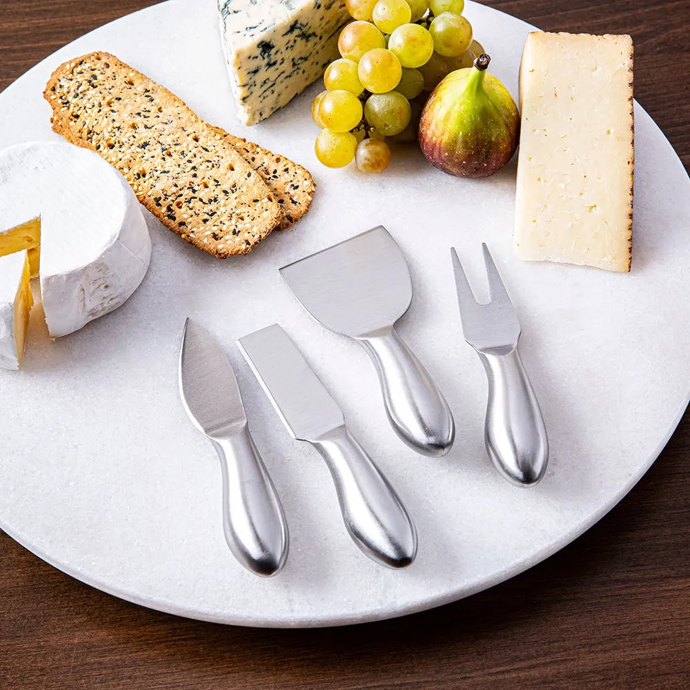 KSP Gleam Mini Cheese Knife Combo - Set of 4 (Stainless Steel)
