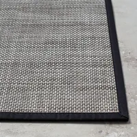 Harman Textaline 'Basketweave' 30"x50" Indoor-Outdoor Mat (Titanium)