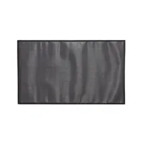 Harman Textaline 'Herringbone' 30"x50" Indoor-Outdoor Mat (Black)