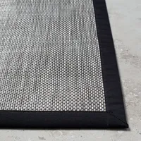 Harman Textaline 'Basketweave' 60"x84" Indoor-Outdoor Mat (Titanium)