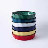 KSP Tuscana Fluted Pie Dish 29cm Dia. x 6cm (Peacock)