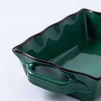 KSP Tuscana Fluted Bakeware Rect. Sml 20.5 x 16 x 6cm (Forest)