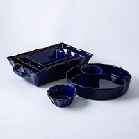 KSP Tuscana Fluted Bakeware Rect. Med 29x21x7cm (Navy)