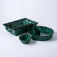 KSP Tuscana Fluted Bakeware Rect. Med 29x21x7cm (Forest)