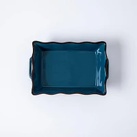 KSP Tuscana Fluted Bakeware Rect. Med 29x21x7cm (Peacock)
