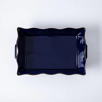 KSP Tuscana Fluted Bakeware Rect. Lrg 36.5x26x9cm  (Navy)