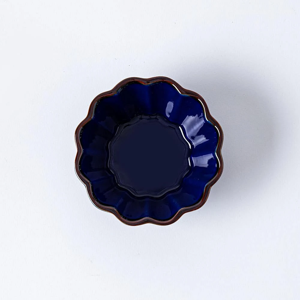 KSP Tuscana Fluted Mini Pie Dish (Navy)