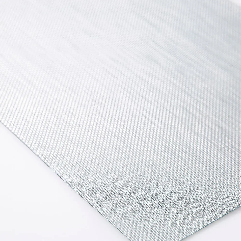 KSP Ritz Metallic 'Weave' PVC Placemat (Silver)