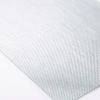 KSP Ritz Metallic 'Weave' PVC Placemat (Silver)