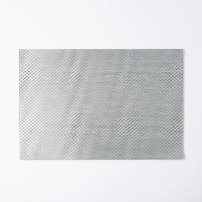 KSP Ritz Metallic 'Weave' PVC Placemat (Silver)