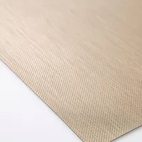 KSP Ritz Metallic 'Weave' PVC Placemat (Champagne)