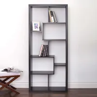 KSP Tetris Bookshelf 8-Cubby (Espresso)