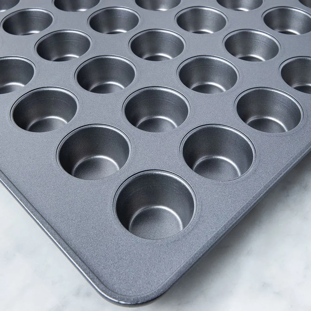 Wilton Perfect Results Non-Stick Mega Mini Muffin Pan (Grey)