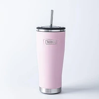 Thermos Icon Series Double Wall Tumbler with Straw (Sunset Pink)