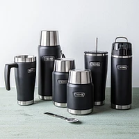 Thermos Icon Series Double Wall Tumbler with Straw (Granite)