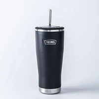 Thermos Icon Series Double Wall Tumbler with Straw (Granite)